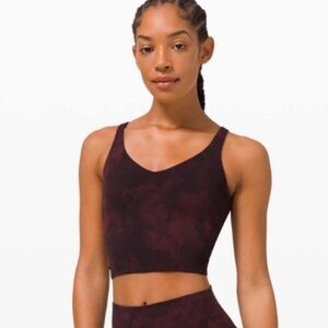 Lululemon Align Tank *Diamond Dye in Diamond Dye Cassis Black Size 4